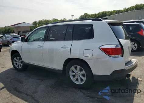 2012 Toyota Highlander Base from USA, damaged, VIN 5TDBK3EH8CS096979